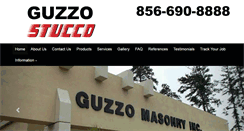 Desktop Screenshot of guzzostucco.com